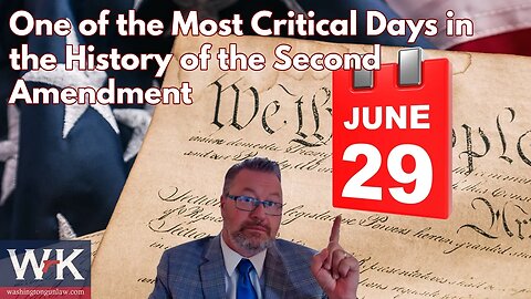 One of the Most Critical Days in the History of the Second Amendment