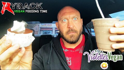 Ryback Feeding Time: Violette’s Vegan Cafe Oreo Cheesecake & Oreo Cookies & Cream MilkShake