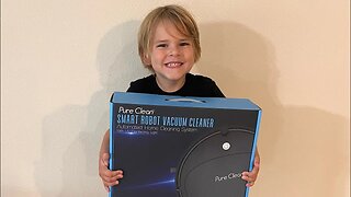 Unboxing the Pure Clean Robot Vacuum by SereneLife!