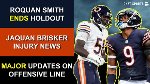 Chicago Bears News: Roquan Smith Is BACK As He Ends Holdout + Jaquan Brisker Injury News