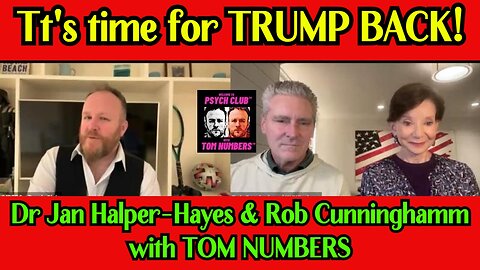 Dr Jan Halper-Hayes & Rob Cunningham: Tt's time for TRUMP BACK!