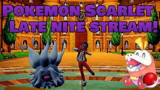 Playing Pokemon Scarlet drunk! Come Watch!!!