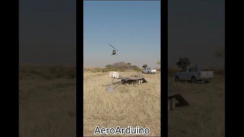 Incredible Pilot Land Helicopter on Small Trailer #Aviation #Fly #AeroArduino