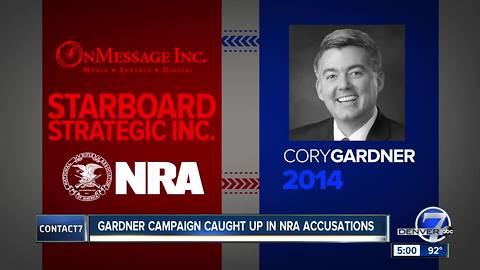 Gardner campaign named in federal complaint alleging NRA violated federal election laws