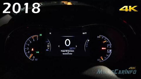 AT NIGHT: 2018 Jeep Grand Cherokee - Interior & Exterior Lighting Overview