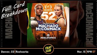 Invicta FC 52: Machado vs. McCormack - Full Card Breakdown
