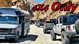 Off Roading in the SKOOLIE! (SoCal Roadtrip Pt.2)