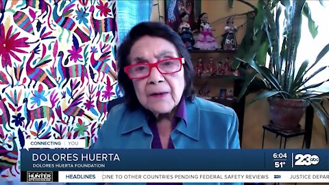 Delores Huerta talks about Congressional seat loss