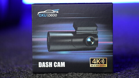 GKU D600 Ultra Hd 4K Dash Cam