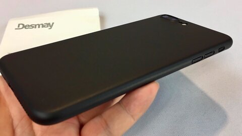 Thinnest Desmay Slight Matte Black iPhone Case