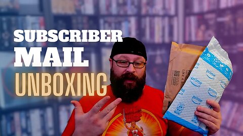 Subscriber mail gone WRONG! Unboxing movies from a friend #bluray