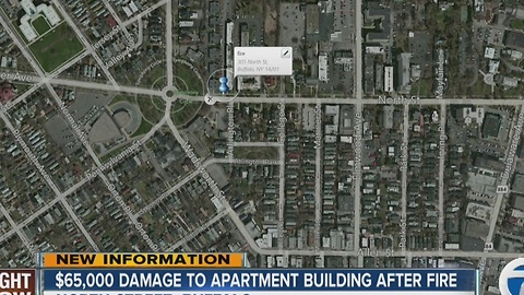 Thousands of dollars worth of damage to Buffalo apartment building