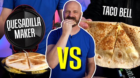 Amazon Quesadilla Maker vs Taco Bell!