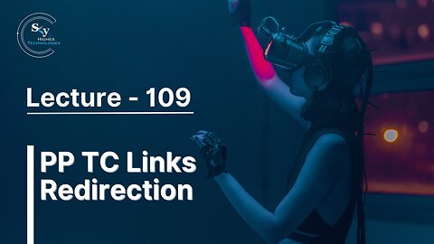 109 - PP TC Links Redirection | Skyhighes | React Native
