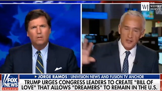 Tucker Carlson to Jorge Ramos: 'You’re Accusing People You Disagree With of Bigotry' (C)