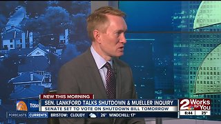 Sen. Lankford talks shutdown, Mueller inquiry