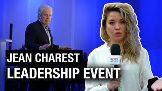 Jean Charest campaigns across Quebec for Conservative leadership