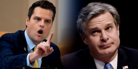 Matt Gaetz ENFRENTA al Director del FBI para que REVELE lo que sabe del origen del VIRUS chino