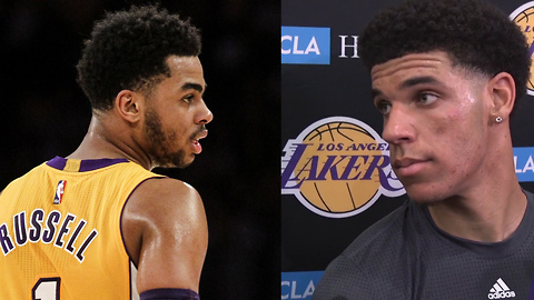 Lonzo Ball SNEAK DISSES D'Angelo Russell