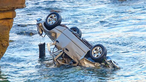 Dad Who Drove Twins Off Cliff Pleads Guilty to Attempted Murder