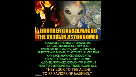 THE JOY OF THE JESUIT APOSTASY - Vatican Flat Earth Astronomer & Jesuit Br. Guy Consolmagno, SJ