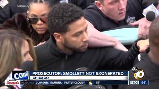 Prosecutor: Smollett not exonerated