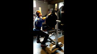 300 pounds front squat x 1