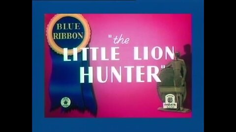 1939, 10-8, Merrie Melodies, Little Lion Hunter