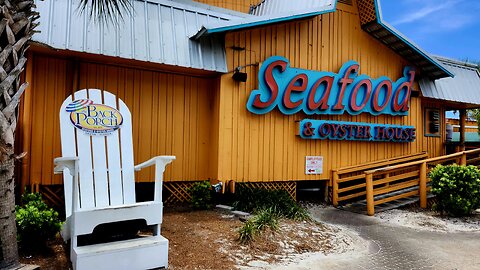 The original Back Porch seafood restaurant- Destin, Florida