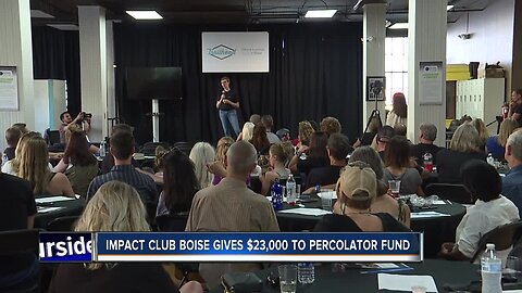 ImpactClub Boise gives $23,000 to the Percolator Fund