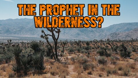 The Prophet in the Wildernss?