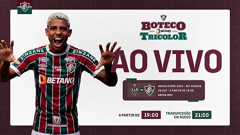 AO VIVO - ATLÉTICO-MG X FLUMINENSE | 30ª RODADA DO CAMPEONATO BRASILEIRO 2023