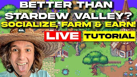 PIXELS TUTORIAL - PLAY TO EARN FARMING GAME LIKE STARDEW VALLEY