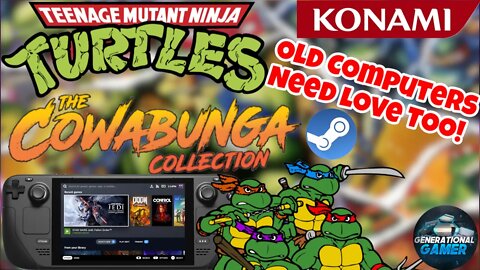 An Old Computer & TMNT Cowabunga Collection via Steam