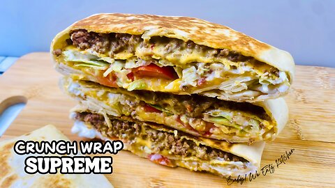 Crunch Wrap Supreme | Copycat Taco Bell Crunchwrap Supreme