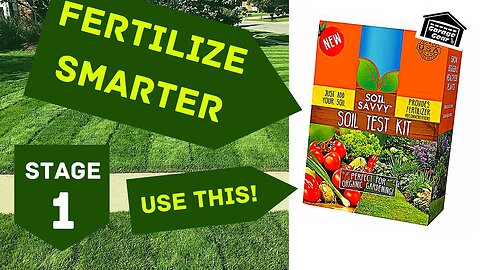 LAWN FERTILIZING PROGRAM STAGE 1 - Soil Testing And Results With Soil Savvy.