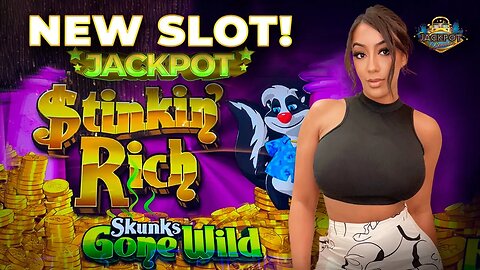 New Slot 2022! Stinkin Rich Skunks Gone Wild - Jackpot! 🎰