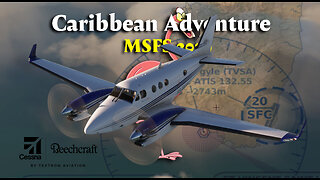 Caribbean flight!