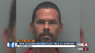 Cape Coral father gets gun in face for yelling at speeder