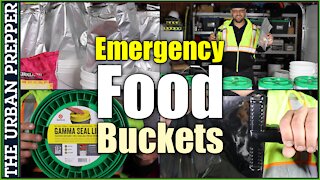 Emergency Food Storage Buckets | Mylar Bags & Gamma Seals