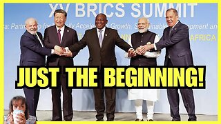 BRICS Summit ARRIVES In Africa (clip)