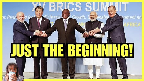 BRICS Summit ARRIVES In Africa (clip)