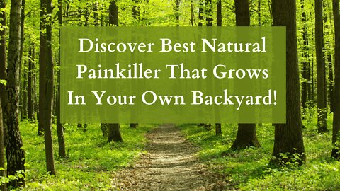 Best Natural Painkiller