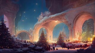 Relaxing Cozy Magical Christmas Music - Christmas Village ★785 | Winter, Romantic