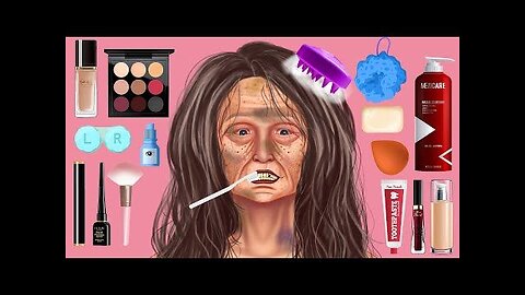 ASMR makeup !! Face wash !! Full makeup vedio