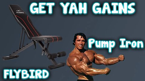 Get Some Gains On A Workout Bench! Fly Bird Dumbell Bench :)