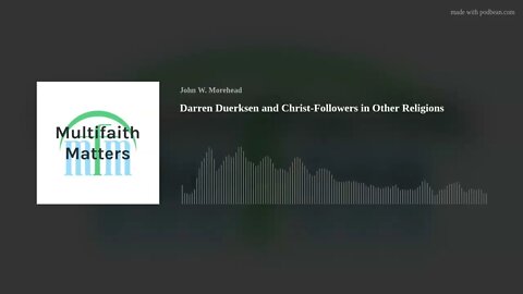 Darren Duerksen and Christ-Followers in Other Religions