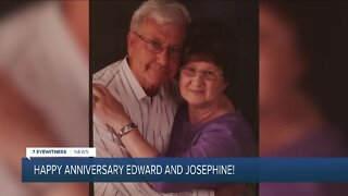Happy anniversary Josephine and Edward!