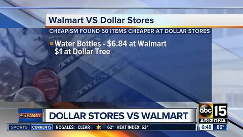 Best deals: Dollar stores or Walmart?
