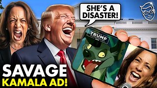 Trump BREAKS Internet With Hysterical New Ad TORCHING Kamala After Biden QUITS in Disgrace! Genius🤣